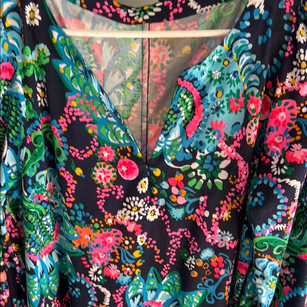 Colorful Floral Patterned Dress by Lilly Pulitzer!